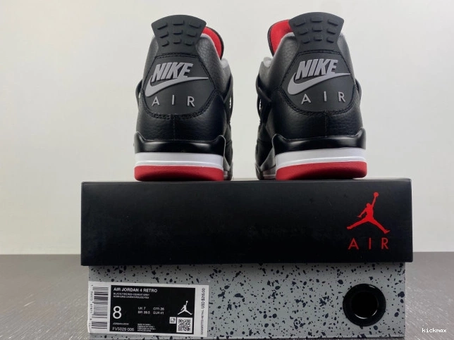 Cheap MAX Air FV5029-006 4 Jordan Bred Reimagined 0809
